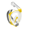 Snorkeling Full Face Mask Duke Transparent-Yellow M-L Cressi XDT010010
