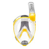 Snorkeling Full Face Mask Duke Transparent-Yellow M-L Cressi XDT010010