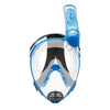Snorkeling Full Face Mask Duke Transparent-Blue M-L Cressi XDT010020