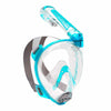 Masque de snorkeling à visage intégral Duke Transparent-Aquamarine M-L Cressi XDT010025