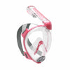 Snorkeling Full Face Mask Duke Transparent-Pink M-L Cressi XDT010040