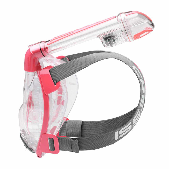 Snorkeling Full Face Mask Duke Transparent-Pink M-L Cressi XDT010040