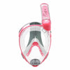 Snorkeling Full Face Mask Duke Transparent-Pink M-L Cressi XDT010040