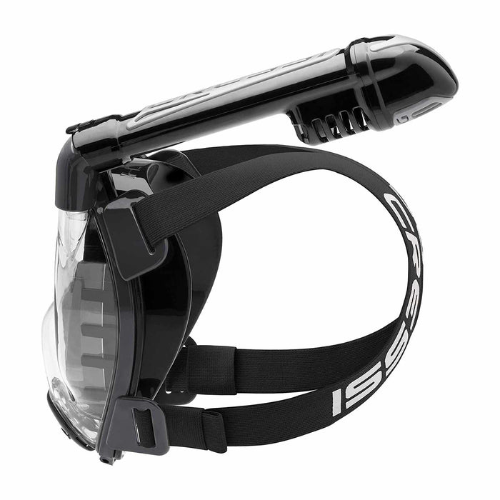 Snorkeling Full Face Mask Duke Dark-Black M-L Cressi XDT015050