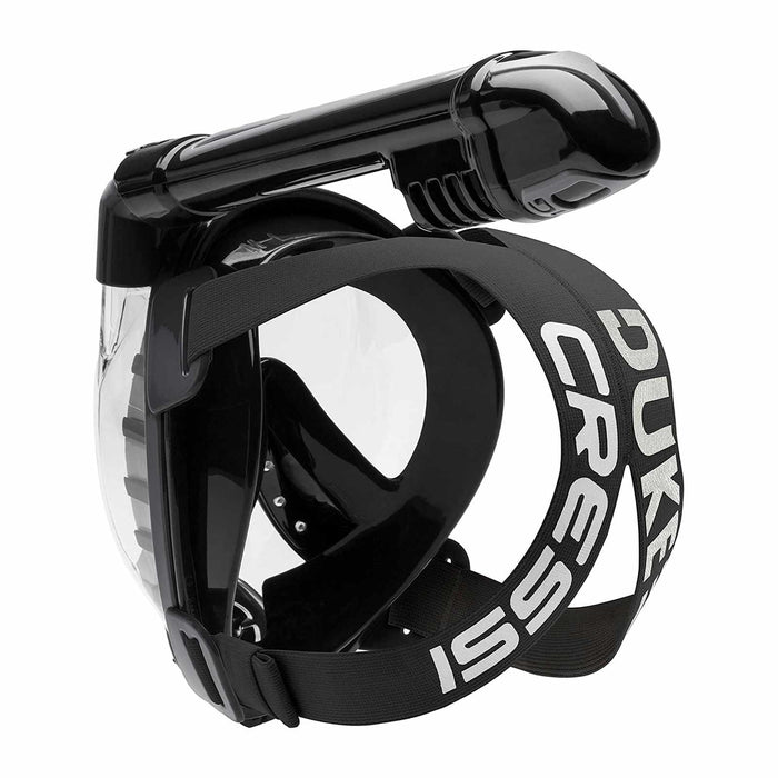 Snorkeling Full Face Mask Duke Dark-Black M-L Cressi XDT015050