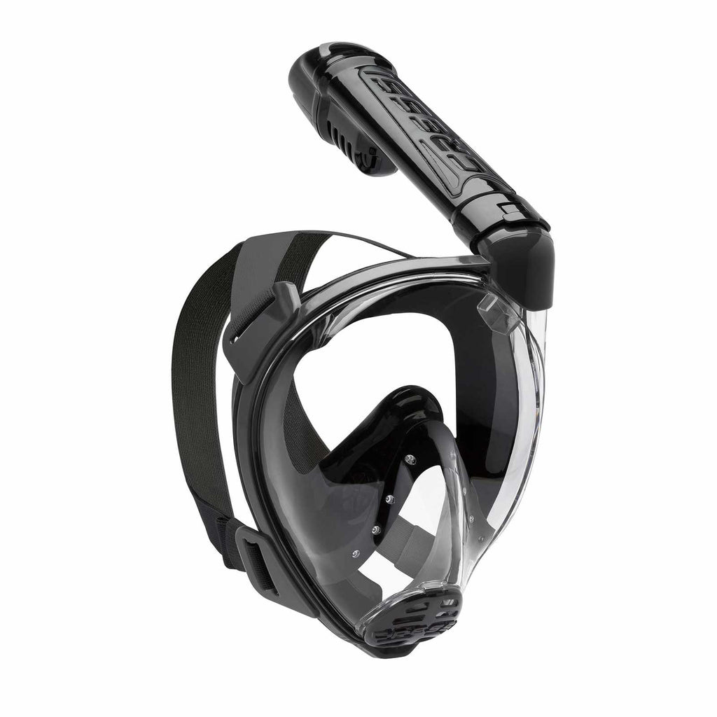 Snorkeling Full Face Mask Baron Dark-Black S-M Cressi XDT025050