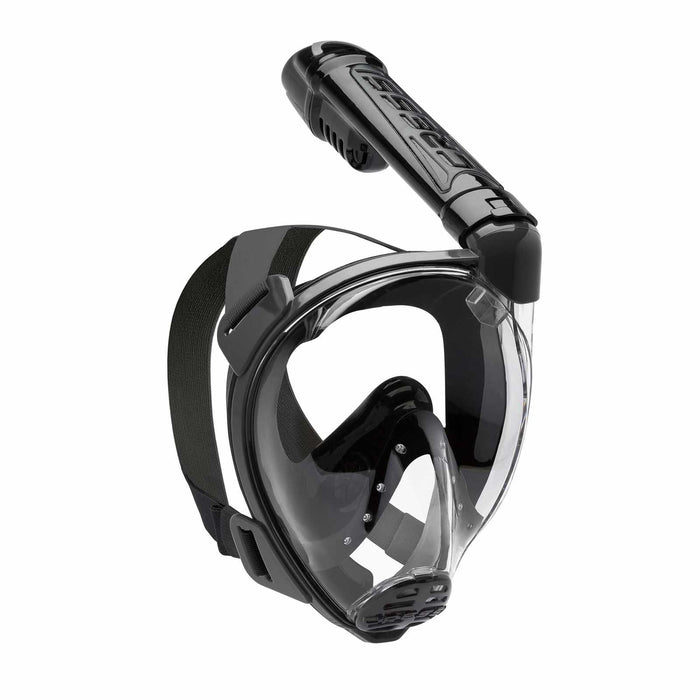 Snorkeling Full Face Mask Baron Dark-Black S-M Cressi XDT025050