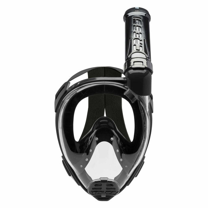 Snorkeling Full Face Mask Baron Dark-Black S-M Cressi XDT025050