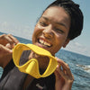 Máscara de snorkel de silicona F1 Amarillo Cressi ZDN281010