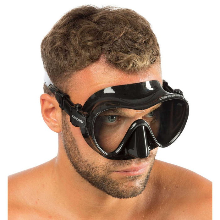 Máscara de Snorkel de Silicona F1 Oscura Cressi ZDN282000