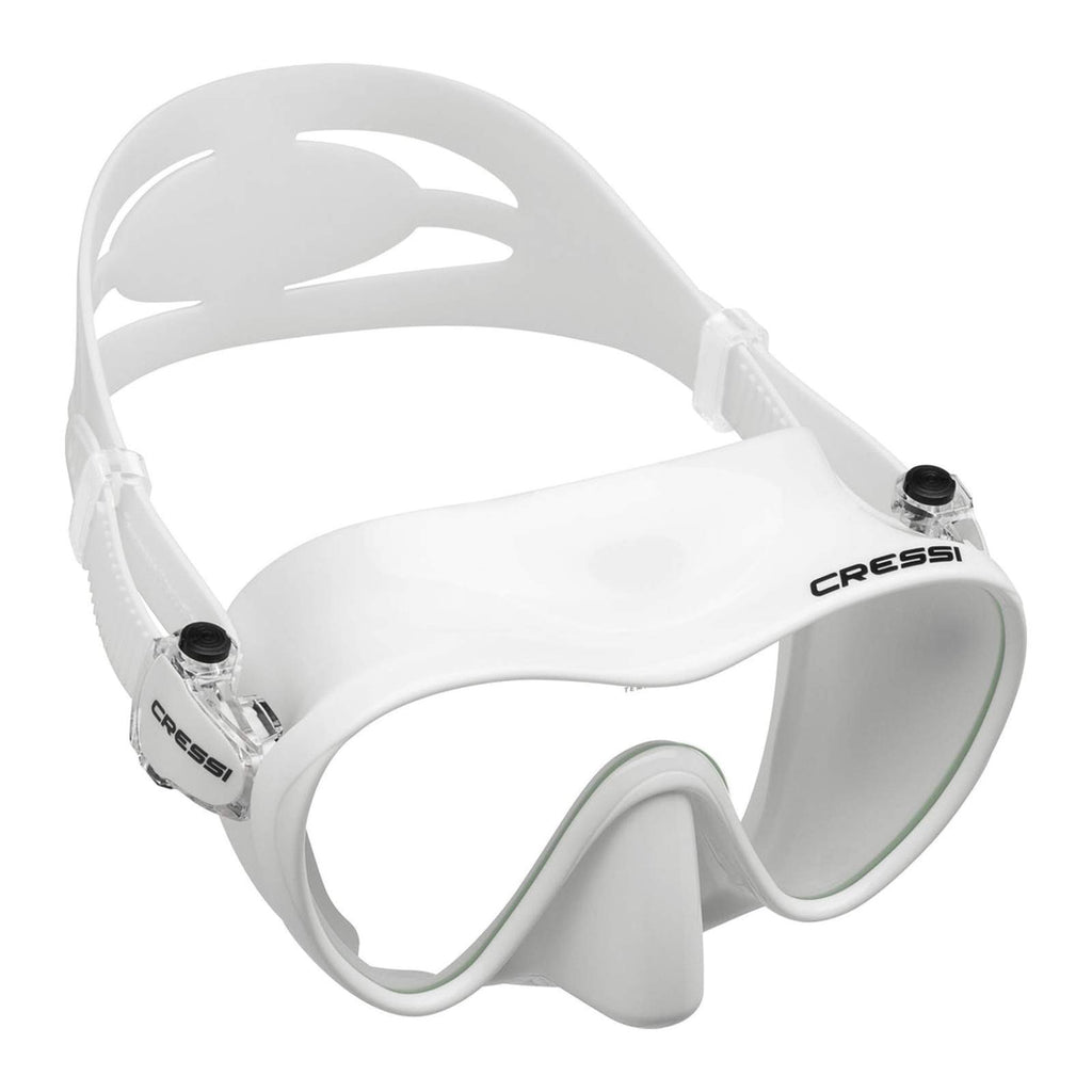 Masque en Silicone de Snorkeling F1 Blanc Cressi ZDN283000