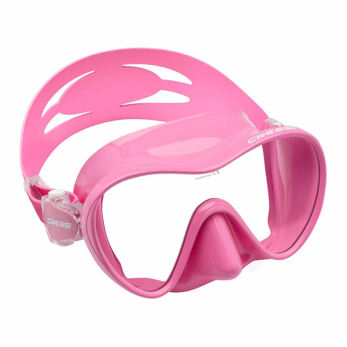 Snorkeling Silicone Mask F1 Small Pink Cressi ZDN311040
