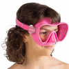 Snorkeling Silicone Mask F1 Small Pink Cressi ZDN311040