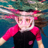 Snorkeling Silicone Mask F1 Small Pink Cressi ZDN311040