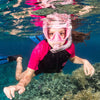 Snorkeling Silicone Mask F1 Small Pink Cressi ZDN311040
